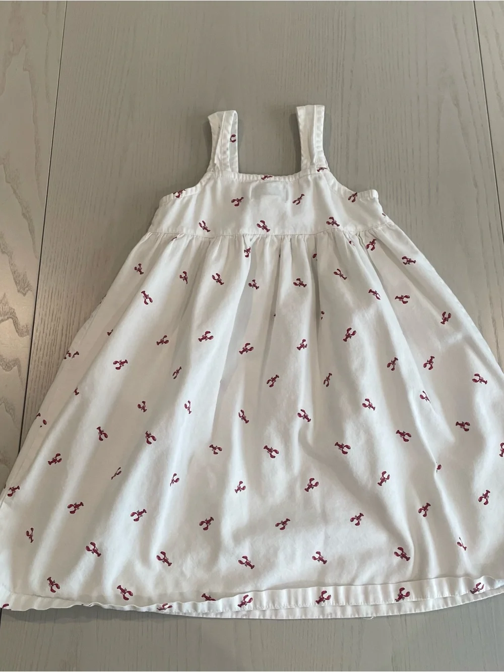 Petite Plume Charlotte Nightgown Dress (Brixham Lobsters) - Size 3